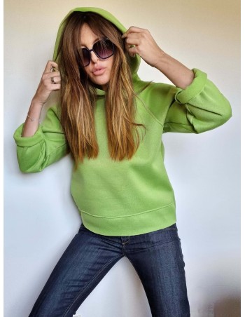 Maglia Felpa Verde Acido... 2