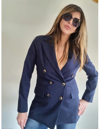 Giacca Donna Avvitata Blu