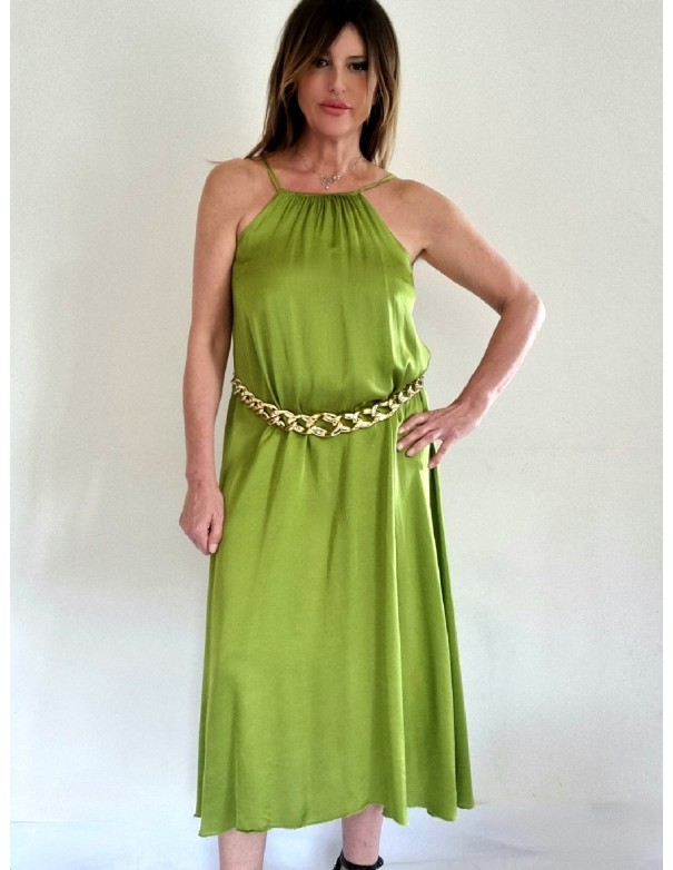 Abito Verde Lungo