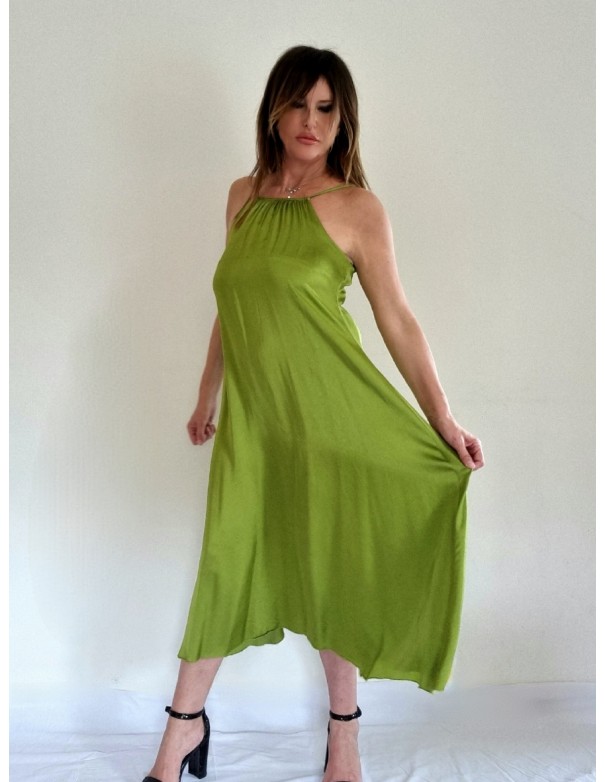Abito Verde Lungo