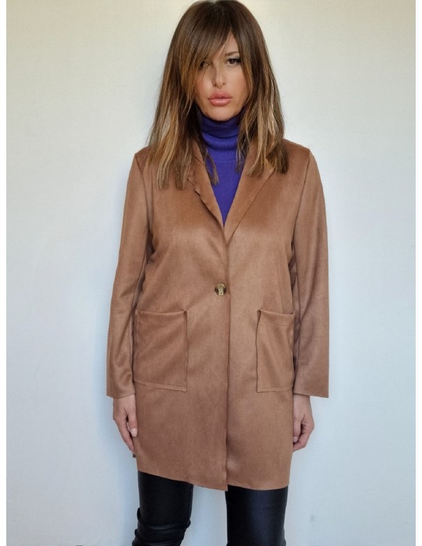 Giacca Marrone Donna