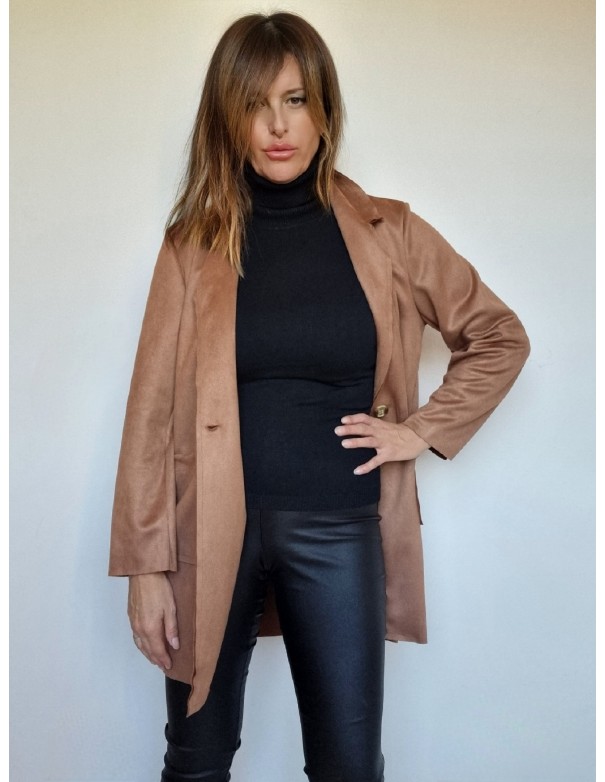 Giacca Marrone Donna