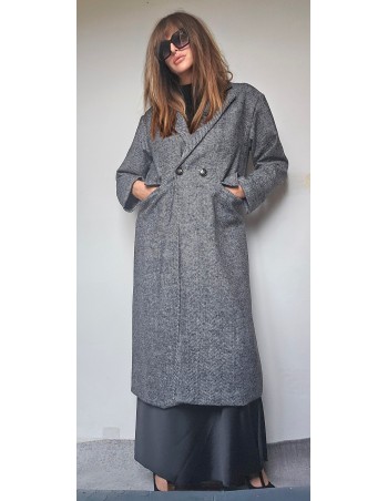 Cappotto Donna Lungo Spigato 2