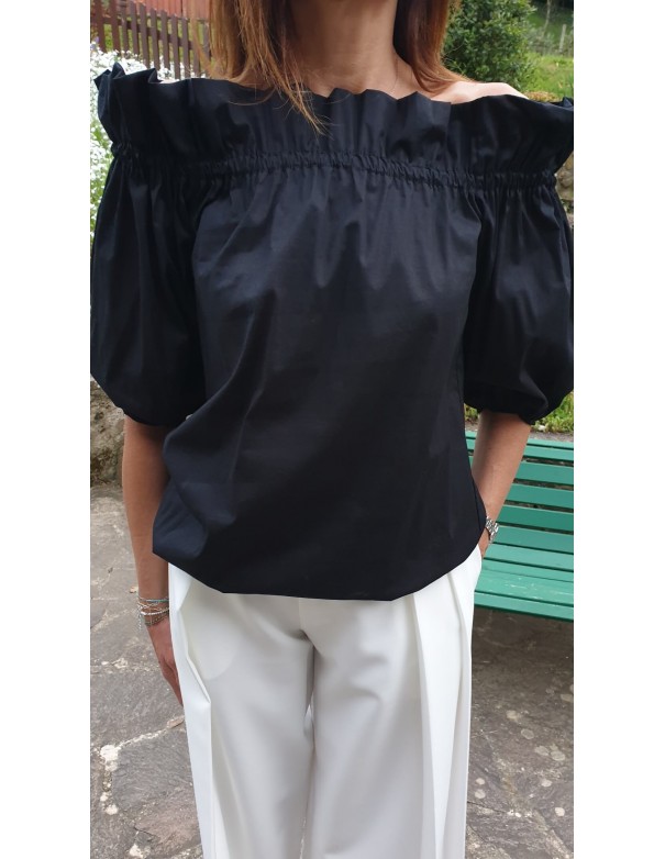 Camicia Elegante con scollatura Gala...