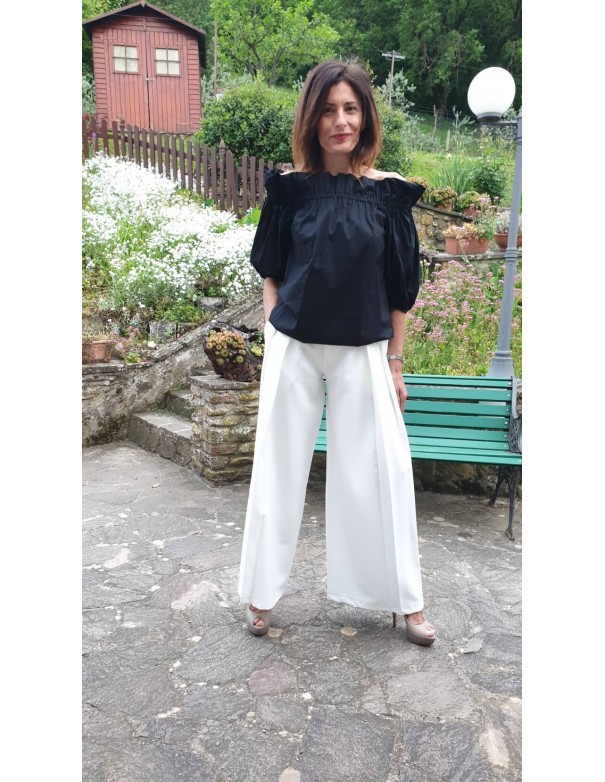 Camicia Elegante con scollatura Gala...