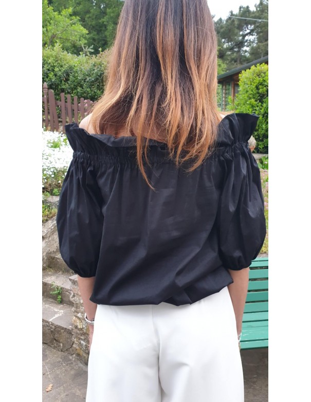 Camicia Elegante con scollatura Gala...
